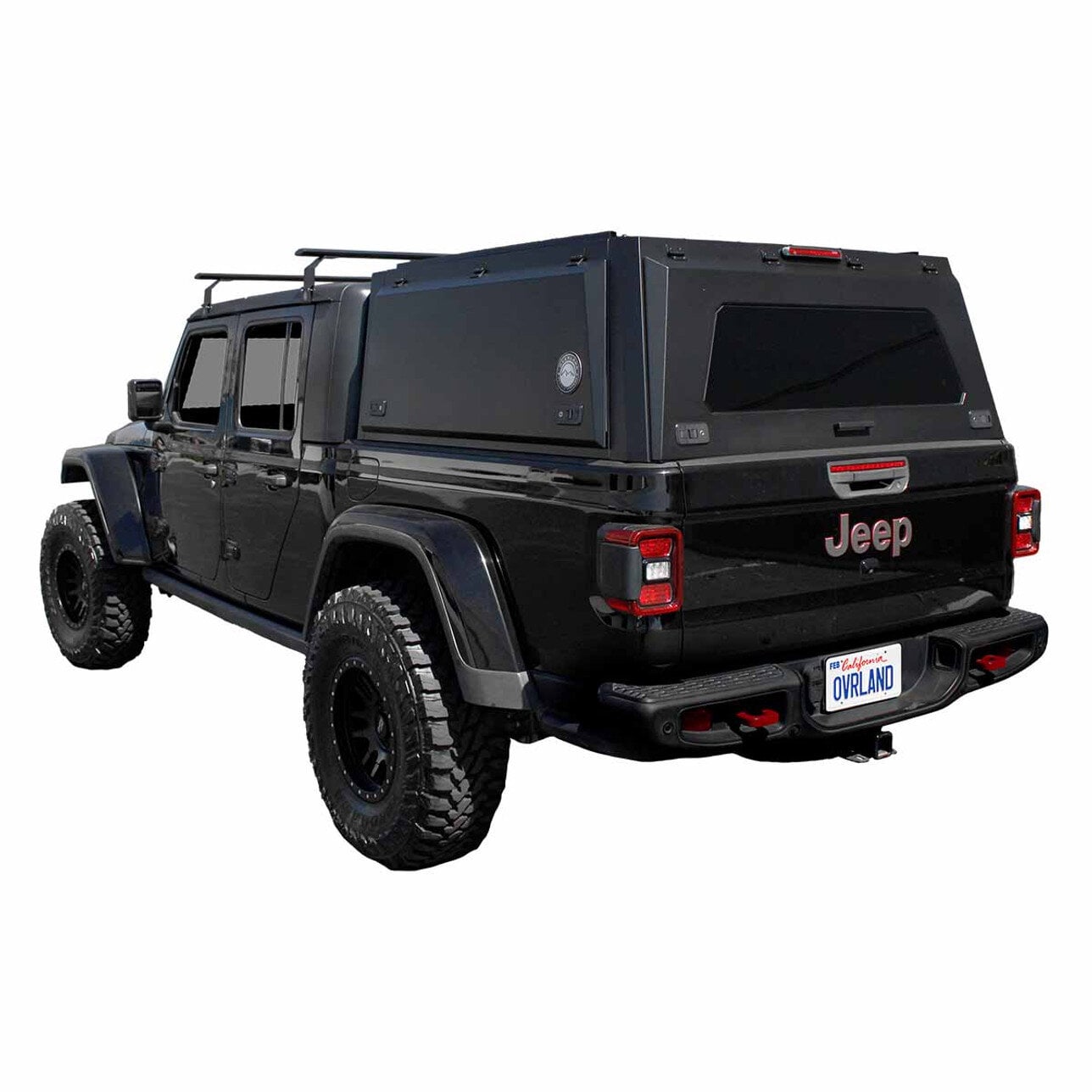 Overland Vehicle Systems 70100003 Expedition Truck Cap for 20-26 Jeep Gladiator JT
