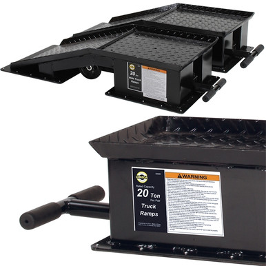 Omega 20 Ton Truck Ramps - Pair