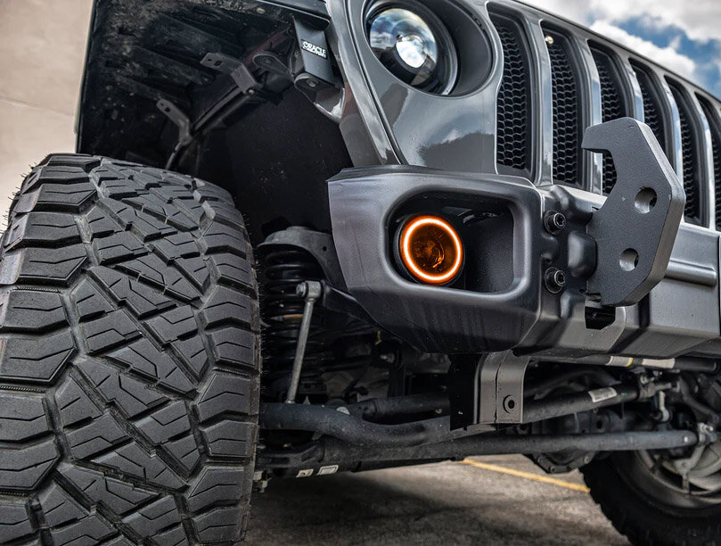 Oracle Lighting 5846-005 20W LED Fog Lights - Amber for 07-26 Jeep Wrangler JK & JL and Gladiator JT