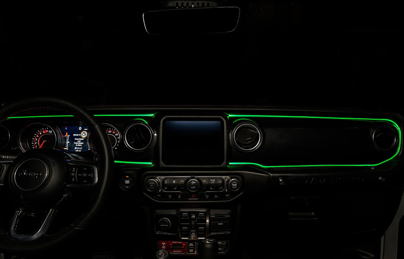 Oracle Lighting 4236-333 ColorSHIFT Fiber Optic LED Interior Kit for 18-26 Jeep Wrangler JL and Gladiator JT