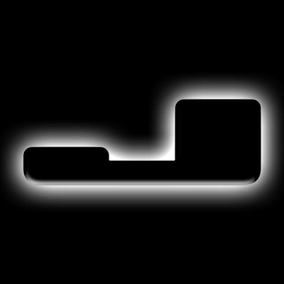 Oracle Lighting 3141-J-001 ORACLE Lighting Universal Illuminated LED Letter Badge "J"