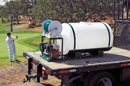 PBMSKD-300 D50-9H-PKG-1300 Gallon Tank Utility Skid Sprayer Package