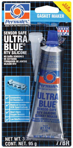 Ultra Blue Gasket Maker 3oz Carded Tube 81724