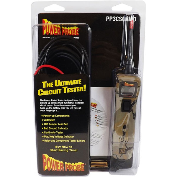 Power Probe III Circuit Tester - Clamshell Camo PPRPP3CSCAMO