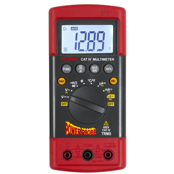 CAT-IV 600V Rugged Digital Multimeter PPRPPDMM