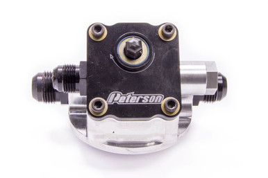 Peterson Fluid Engine Primer Oil Filter Mount 10an Chevy L to R 09-1501