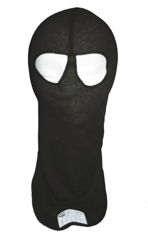 Head Sock Black Dual Eyeport 2 Layer 1422