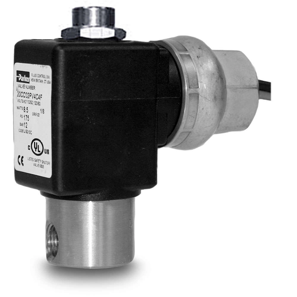Parker20CF02EV4B4E2-Way Solenoid Valve