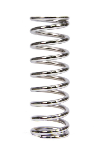 QA1 Chrome Coil-Over Spring 10in 2.5in ID 250lb/in 10CS250