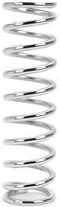 QA1 Chrome Coil-Over Spring 12in 2.5in ID 175lb/in QA112CS175