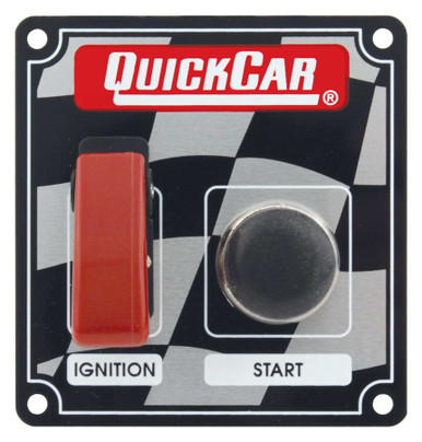 QuickCar Ignition Panel with Flip Cover and Starter Button 50-103