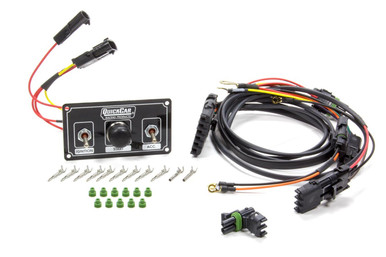 QuickCar Modified Single Ignition Harness with Black Switch Panel 50-2037