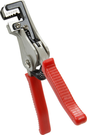 QuickCar Heavy Duty Wire Stripper 6" 8-18 AWG with Depth Adjustment Guide 50-393
