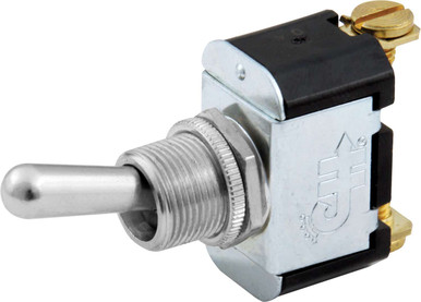 QuickCar Momentary Toggle Switch 25A 12V Single Pole 1/2" Mounting Hole 50-512