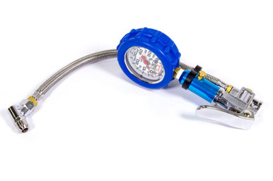 QuickCar 0-60 PSI Glow Tire Inflator 2-1/4" Gauge 56-262