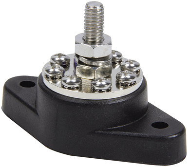 QuickCar 8-Point Black Power Distribution Post 57-806
