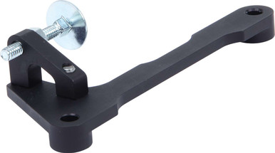 QuickCar Holley 4 Barrel Throttle Stop Adjustable Black Anodized Aluminum 64-157