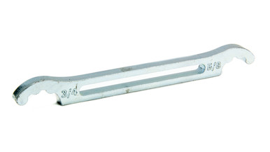 QuickCar Double Ended Wrench for 5/8 and 3/4 Scalloped Suspension Tubes 66-6275