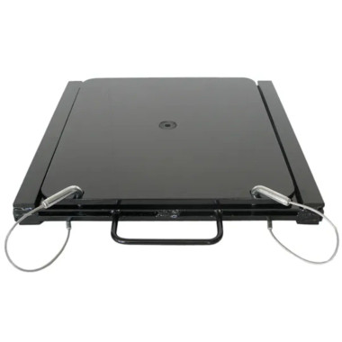 QSP-20-407 (2) Portable Rear Slip Plates L14"xW14"x H 1.5" weight capacity 4500lbs per plate