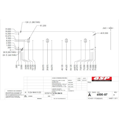 QSP-SS-6080 Stainless Steel Repair Kit for DB-6080