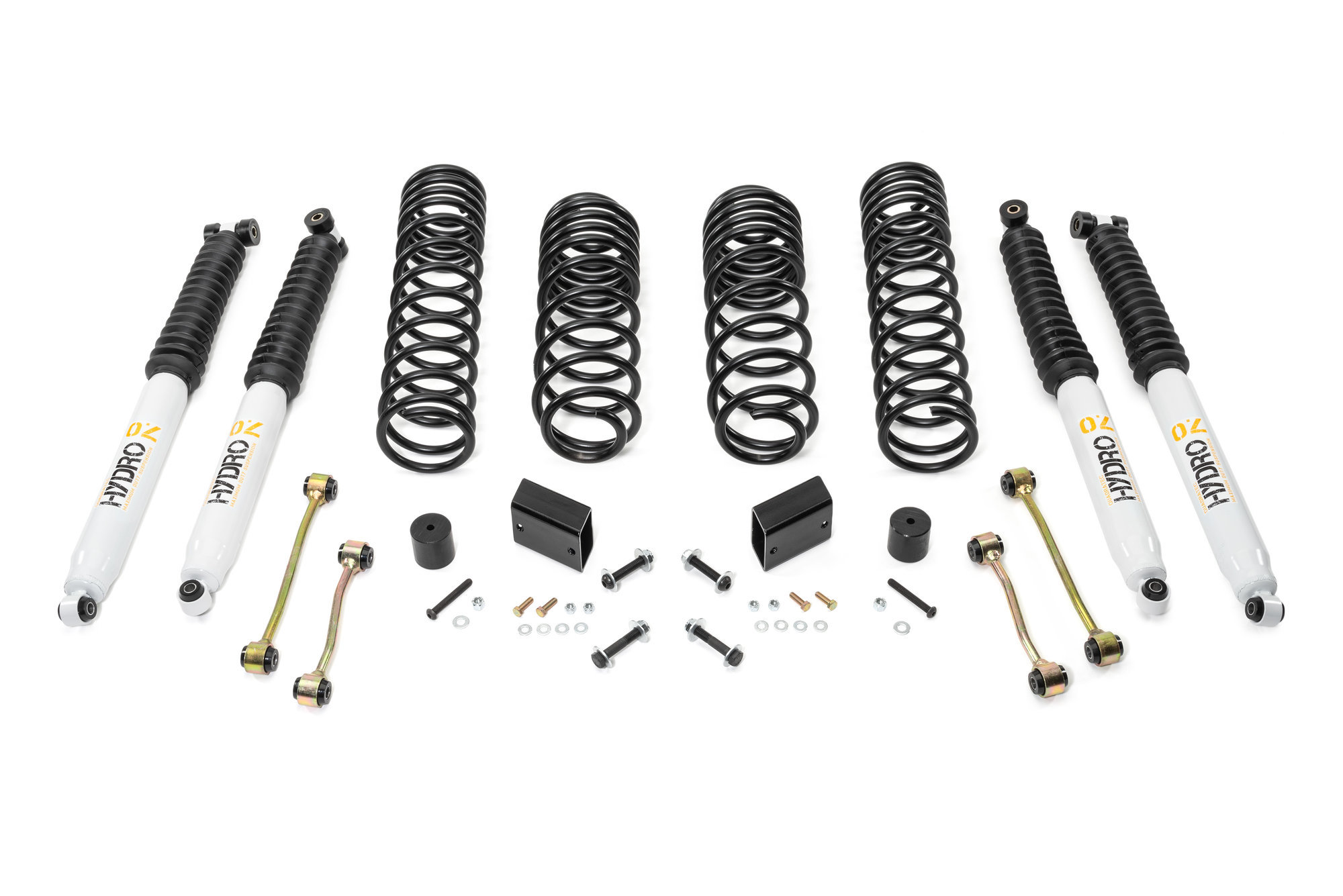 Quadratec Maximum Duty 2.5" Coil Spring Suspension Lift Kitfor 18-23 Jeep Wrangler JL Unlimited 4-Door
