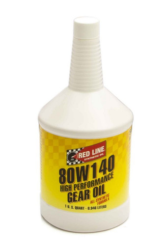 Redline 80W140 Gear Oil 1 Quart RED58104