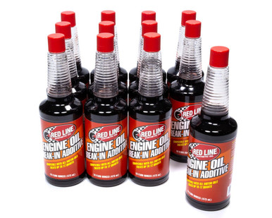 Redline Break-In Oil Additive w/ Zinc Case/12-16oz 81403 CASE/12