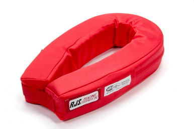 RJS Neck Collar Horseshoe Red SFI 11000504
