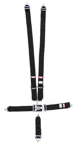 RJS 5-PT Harness System Bk Ind Wrap Mt 3in Sub 1131001