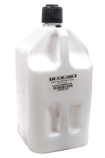 RJS Utility Jug 5 Gallon White 20000106