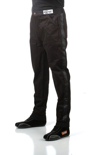 Racequip Black Pants Single Layer Large 112005