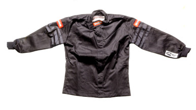 Racequip Black Jacket Kids Single Layer Large Black Trim 1969995