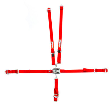 Racequip 5pt Harness Set Jr LL Red RQP709019
