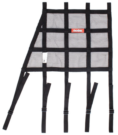 Racequip Window Net Mesh Angled Black SFI 823003