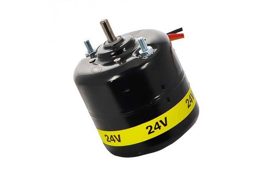 Red Dot 1001010 Blower Motor – Single Shaft 1/4" 24V CW 2 Speed