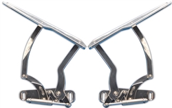 1970 - 1981 Camaro POLISHED Billet Aluminum Hood Hinges