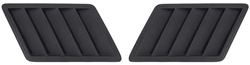 1978 - 1979 Camaro Z28 Fender Air Extractor Vents Louver Set, NEW!