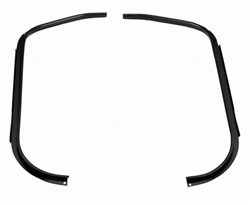 1970 - 1981 Camaro Trunk Rubber Weatherstrip Gutter Channels