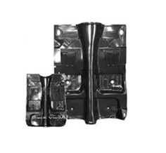 1970 - 1974 Camaro Floor Panel, Automatic, Complete One Piece without Braces