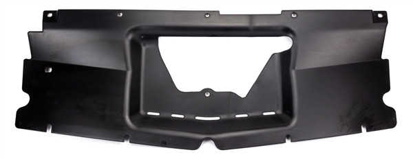 1982 - 1992 Camaro Radiator Support Hood Latch Black Filler Panel, OE Style Durable Plastic