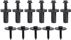 1982 - 1992 Camaro Radiator Support / Hood Latch Filler Panel Hardware Set