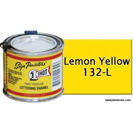 1 Shot Lettering Enamel - Lemon Yellow - 1/4 Pint
