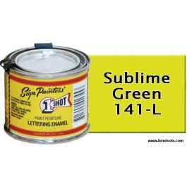 1 Shot Lettering Enamel - Sublime Green - 1/4 Pint