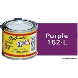 1 Shot Lettering Enamel - Purple - 1/4 Pint
