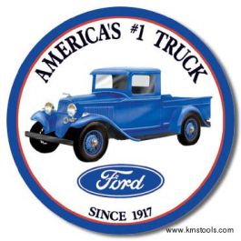 Ford Trucks Round Sign