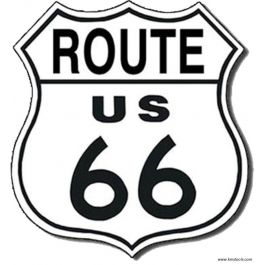 Route 66 Shield Tin Sign