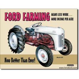 Ford Farming 8N Tin Sign