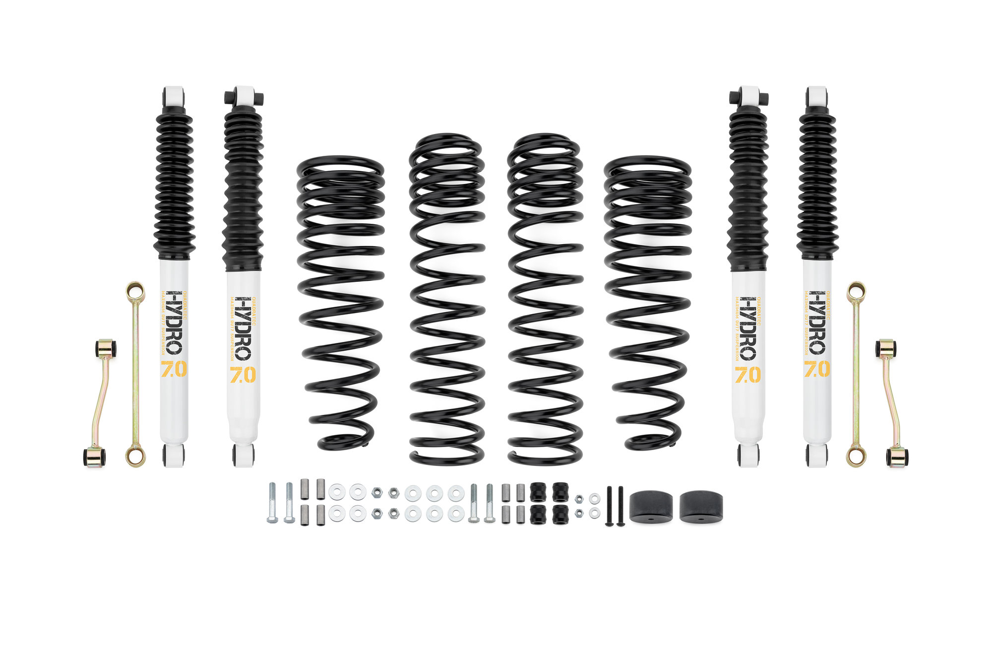 Quadratec Maximum Duty 2.5" Coil Spring Suspension Lift Kitfor 20-26 Jeep Gladiator JT