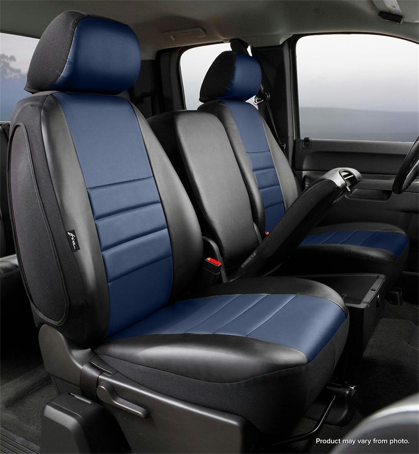Fia SL67-24 BLUE LeatherLite™ Custom Seat Cover
