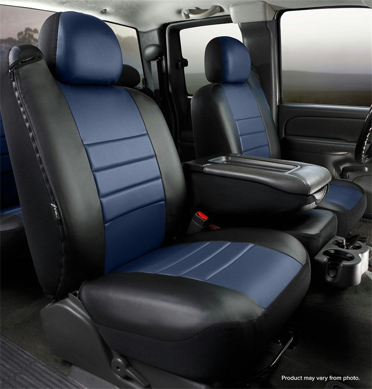 Fia SL67-17 BLUE LeatherLite™ Custom Seat Cover